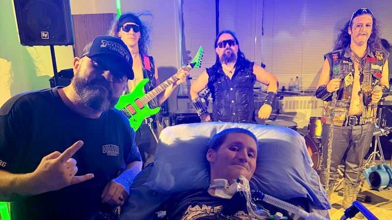 Patient’s dream for a heavy metal concert at Bruyère Health comes true
