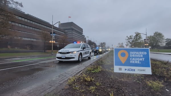 Ottawa police rolling out impaired driving awareness lawn signs