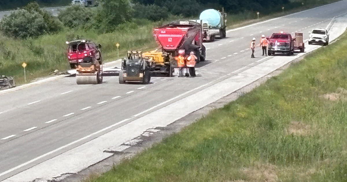‘Eventually it's just going to pop': Highway 402 at Reece's Corners remains closed