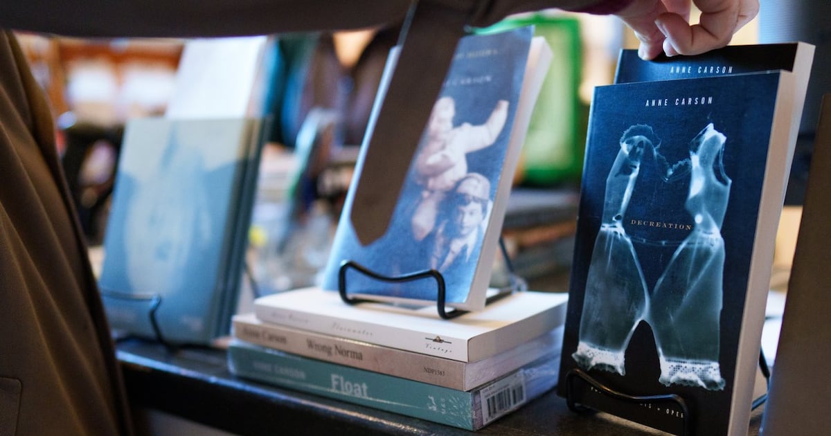 Anne Carson's Nobel win leads to surge in book sales, library holds and ...