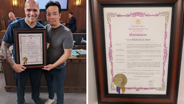 ‘I don’t want it anymore’: Harm reduction advocate returning honour from city after overdose prevention site decision