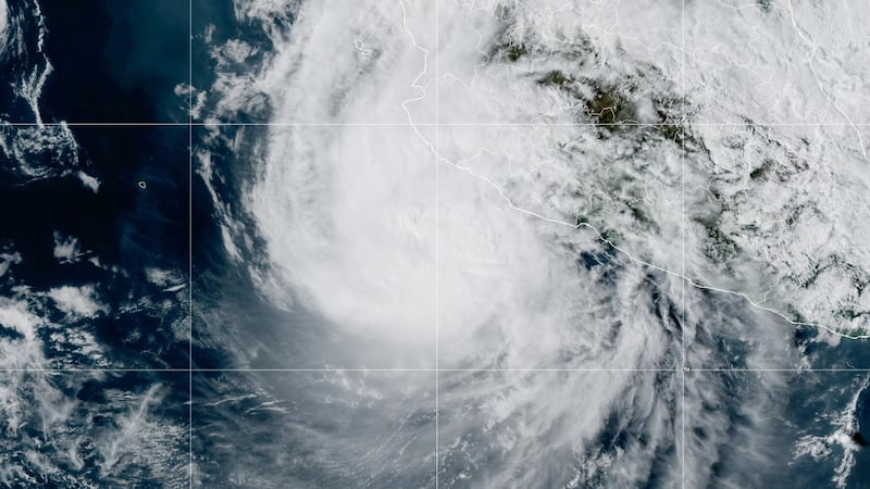 Hurricane Trudy strengthens to Category 2 as it approaches Mexico coast