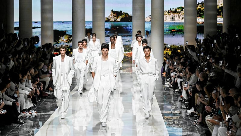 Dolce & Gabbana imagines a Mediterranean escape in menswear built for the heat