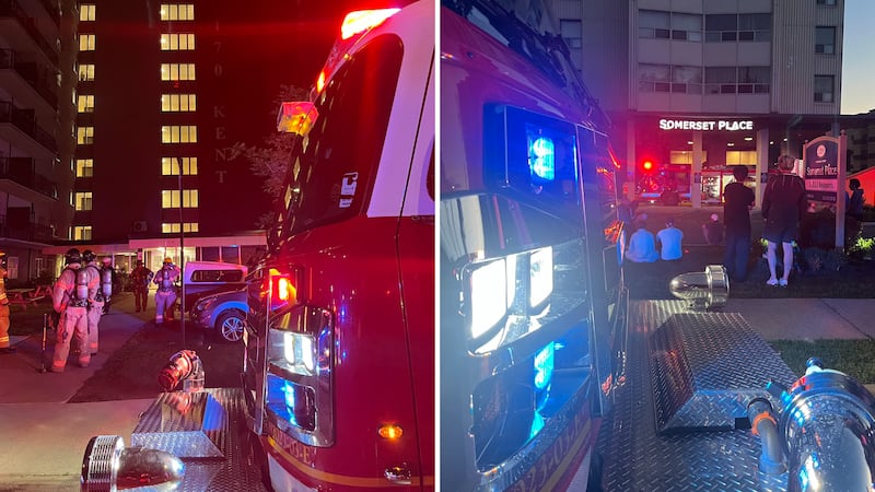 Two apartment fires keep London crews busy overnight