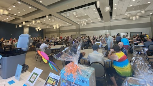 Hundreds gather in support of injured Melville Mounties at weekend fundraiser