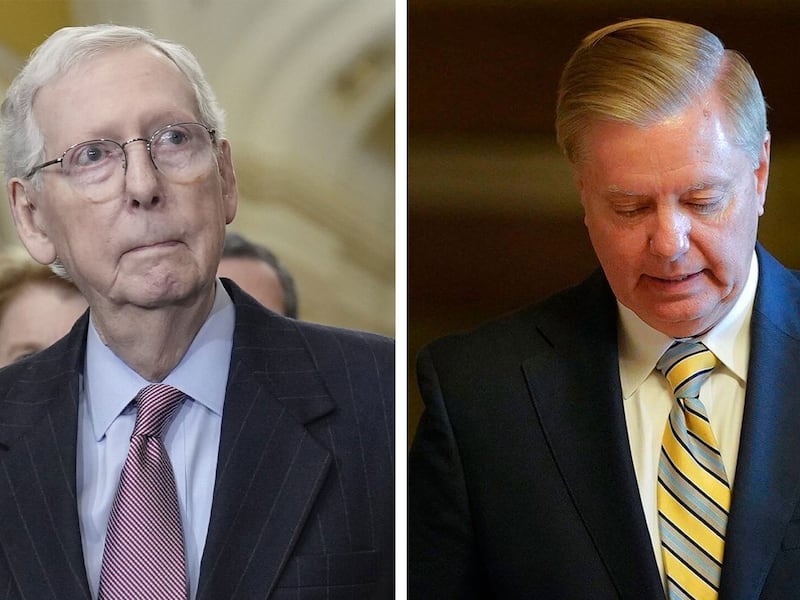 Mitch McConnell, Lindsey Graham at centre of MAGA conspiracy theories