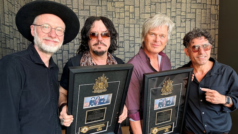 Windsor multi-platinum band ‘The Tea Party’ receives keys to the city