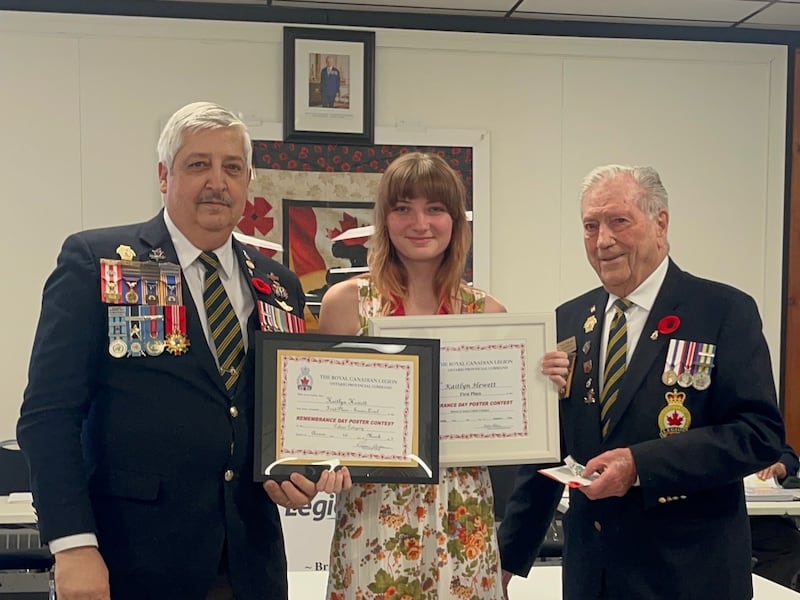 Simcoe County Grade 12 student’s artwork to be seen across the country