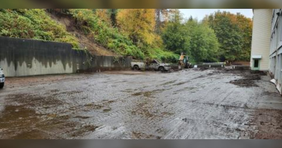 Landslide hits Campbell River condo complex, cleanup underway - CTV News