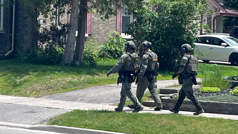 Police searching for man after car crashes into house in Ingersoll