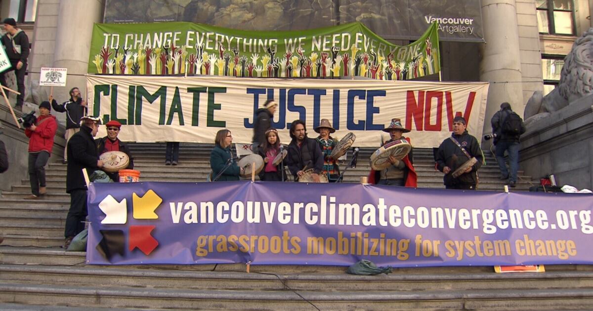 Pro Climate Change Rally Thousands attend climate change rally in Vancouver