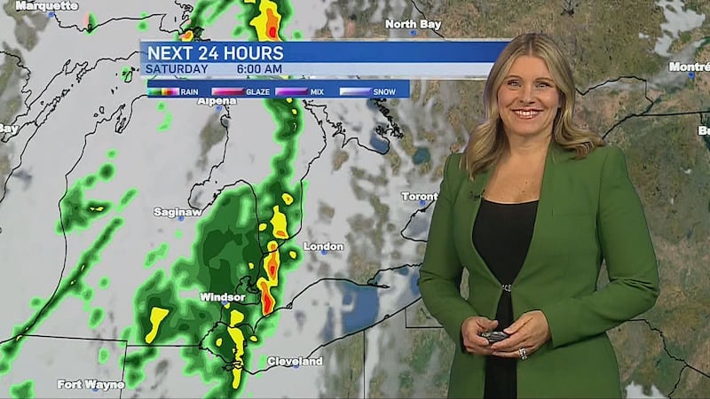 Special weather statement remains in effect as more rain to fall Saturday before temperatures set to plunge