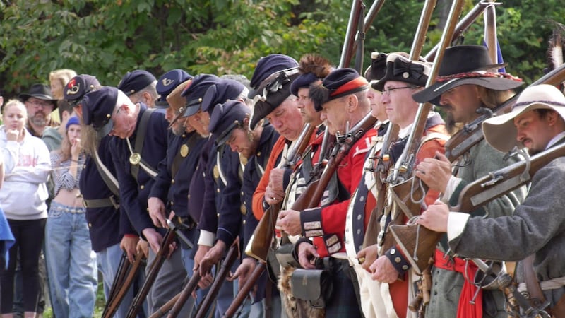 Local military history brought life at Kings Landing in Prince William, N.B.