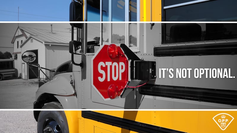 Back to school! Police urge drivers to slow down and stay sharp