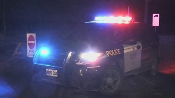 Tractor-trailer crash into pole along Highway 11, downing wires