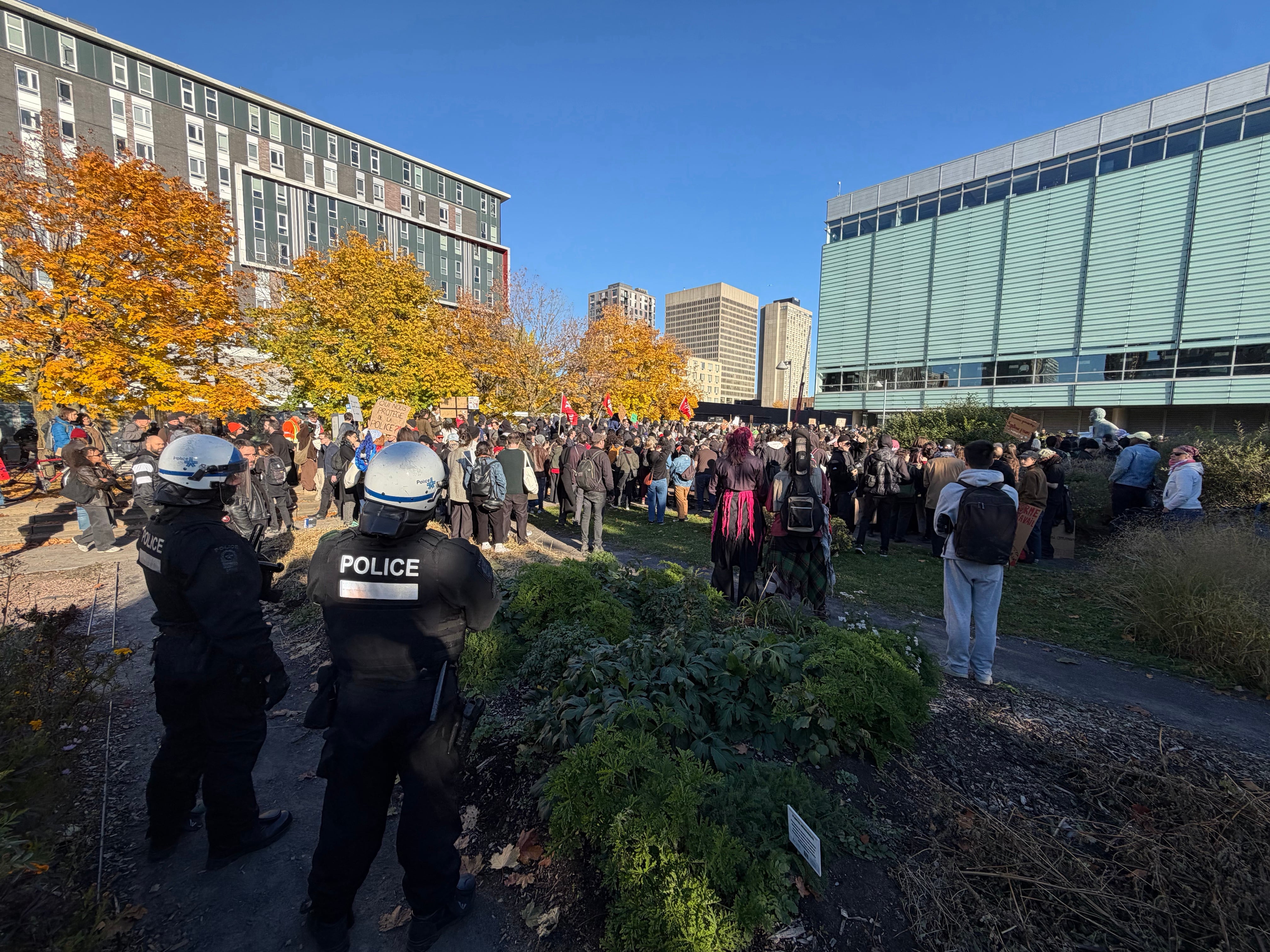 Protest against police scheduled in Montreal