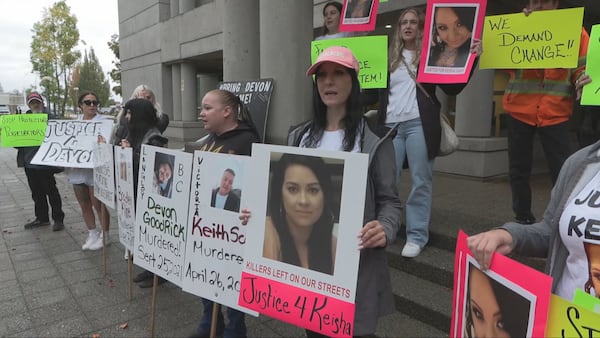 ‘We want justice’: Families of B.C. victims of unsolved homicides rally for change