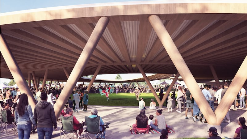 The Confluence unveils new plans for layout, including gardens, stage