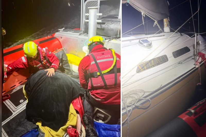‘Quick ears and fast rowing’: B.C. boaters praised for early morning rescue