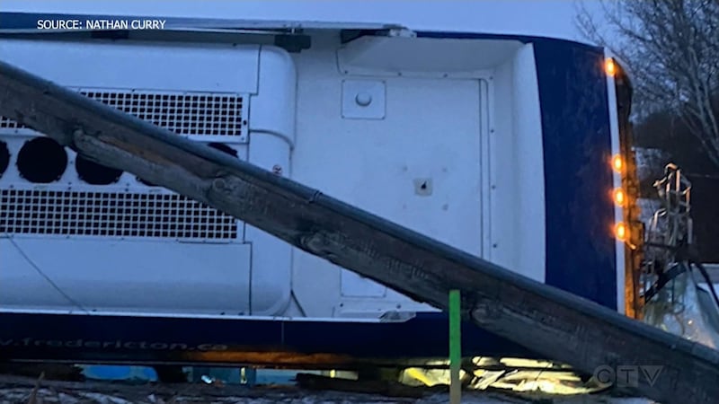 Fredericton implements new winter storm plan after bus slides off road last December