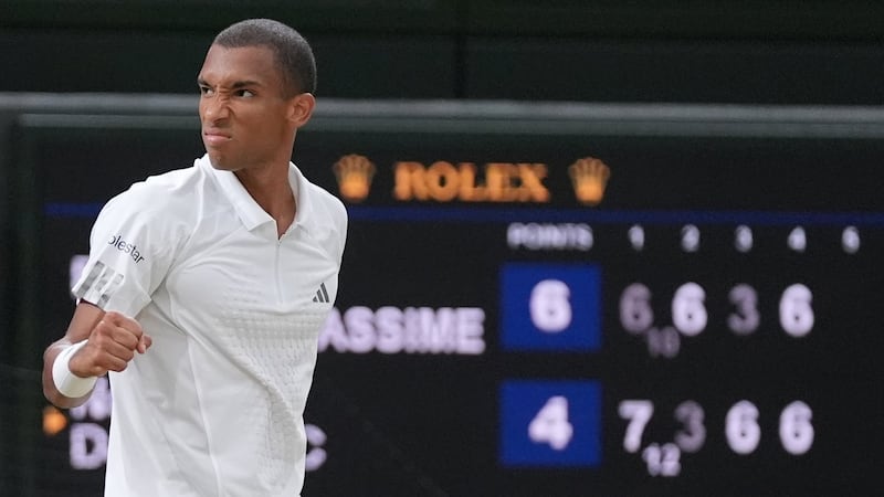 Auger-Aliassime loses five-set marathon to Djokovic at Wimbledon quarterfinals