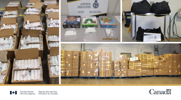 CBSA operation disrupts drug and gun smuggling, two attempts thwarted in Sarnia