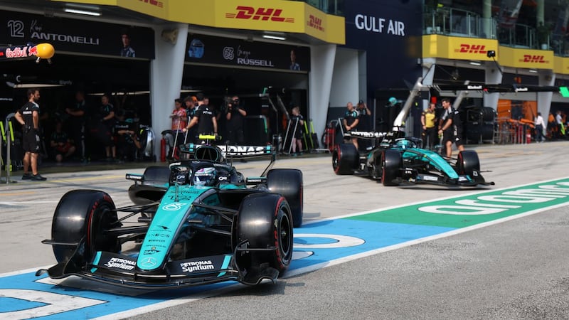 Motor racing-Mercedes’ Antonelli says car ‘in a better place’ but Russell takes ‘step backwards’