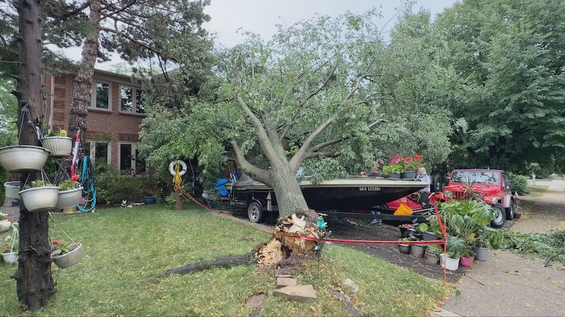 Several homes in Oakville damaged as thunderstorms roll through GTHA
