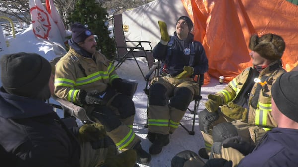 Firefighters braving freezing temperatures to raise money for Muscular Dystrophy Canada