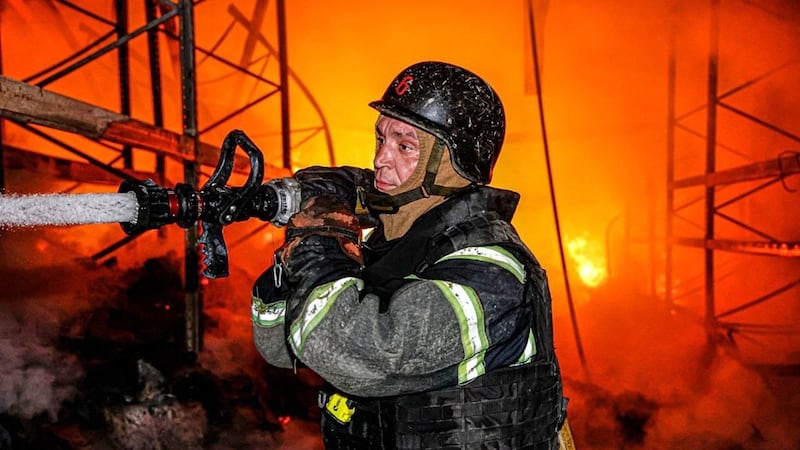 Ukrainian strikes hit oil sites in Russia and Crimea