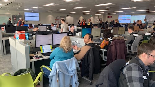 Provincial Emergency Coordination Centre in Edmonton on Mar. 26, 2026. (Miriam Valdes-Carletti/CTV News Edmonton)