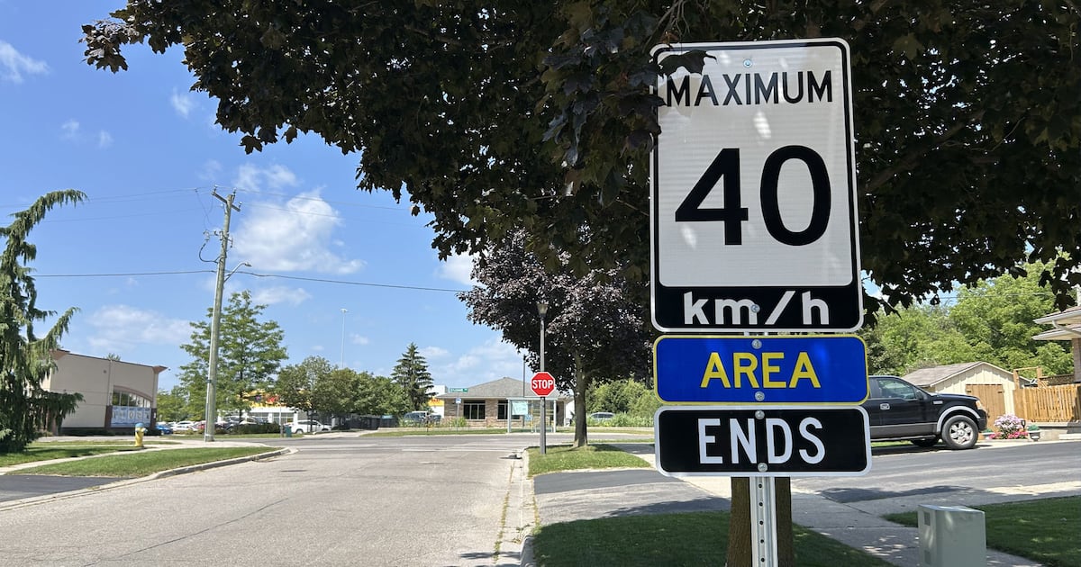 Speed limit drops to 40 km/h in parts of Stratford, but some residents want more action