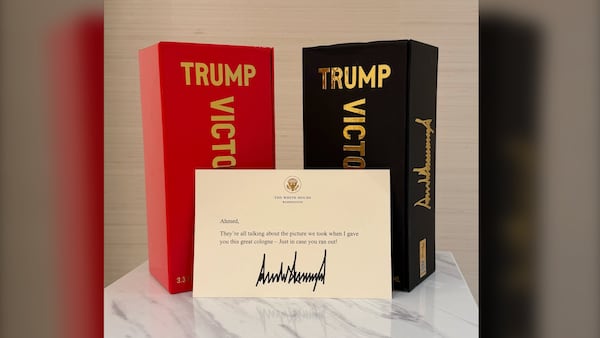 Syria president thanks Trump for ‘precious’ new cologne gift