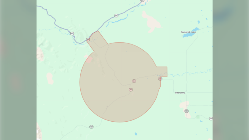 Wildfire alert issued for Clearwater County in central Alta.