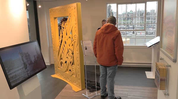 Greater Victoria Harbour Authority unveils two new art installations in the Inner Harbour