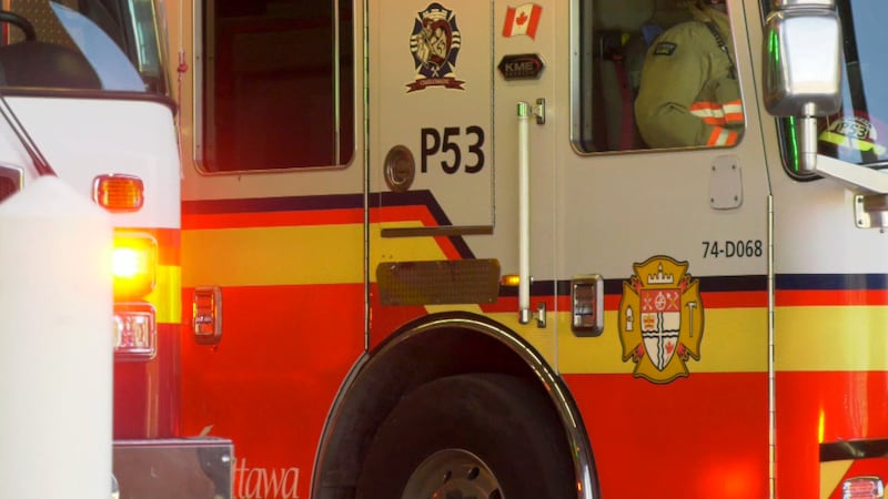 Ottawa firefighters extricate person following two-vehicle crash in Osgoode