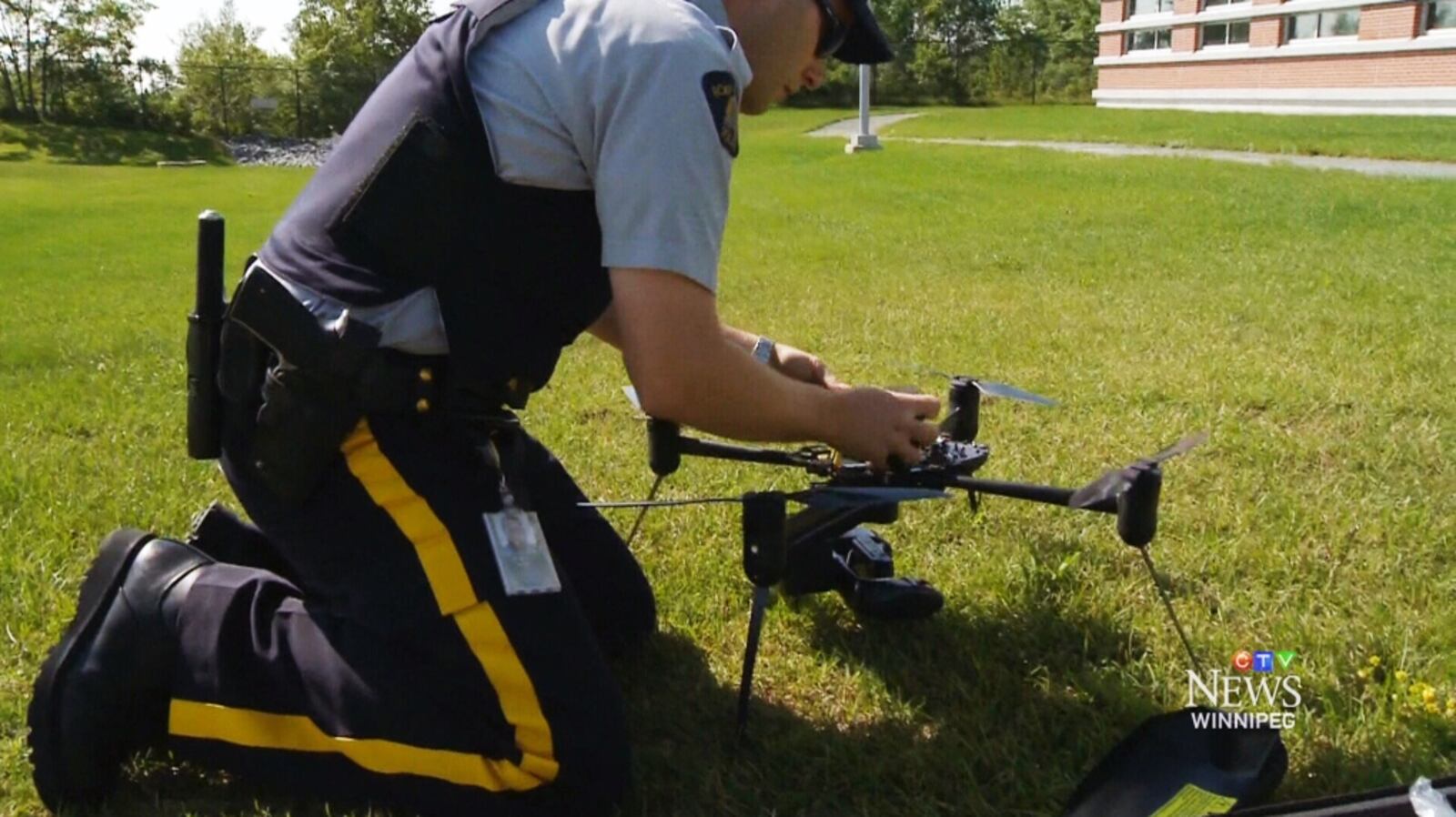 Fly Tech Systems Steeves proposes having drones fly over Winnipeg to help fight crime