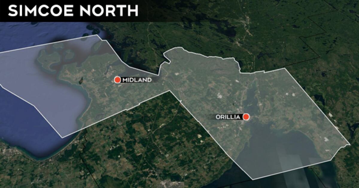 The race for the Simcoe North riding