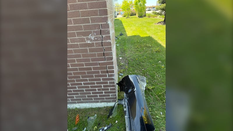 Police search for driver who fled after crashing into Bradford McDonald’s