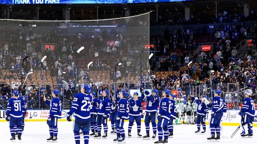 Maple Leafs close out home schedule in lost season with another defeat