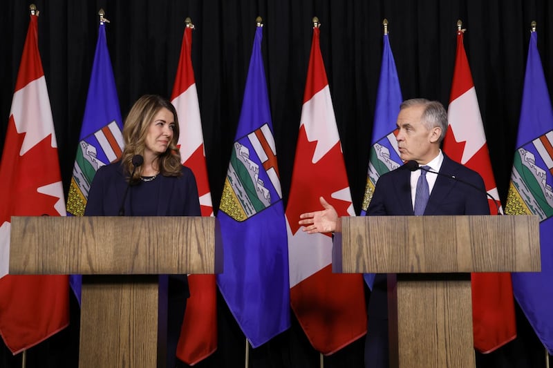 Alberta Premier Smith open to southern route for potential pipeline to West Coast