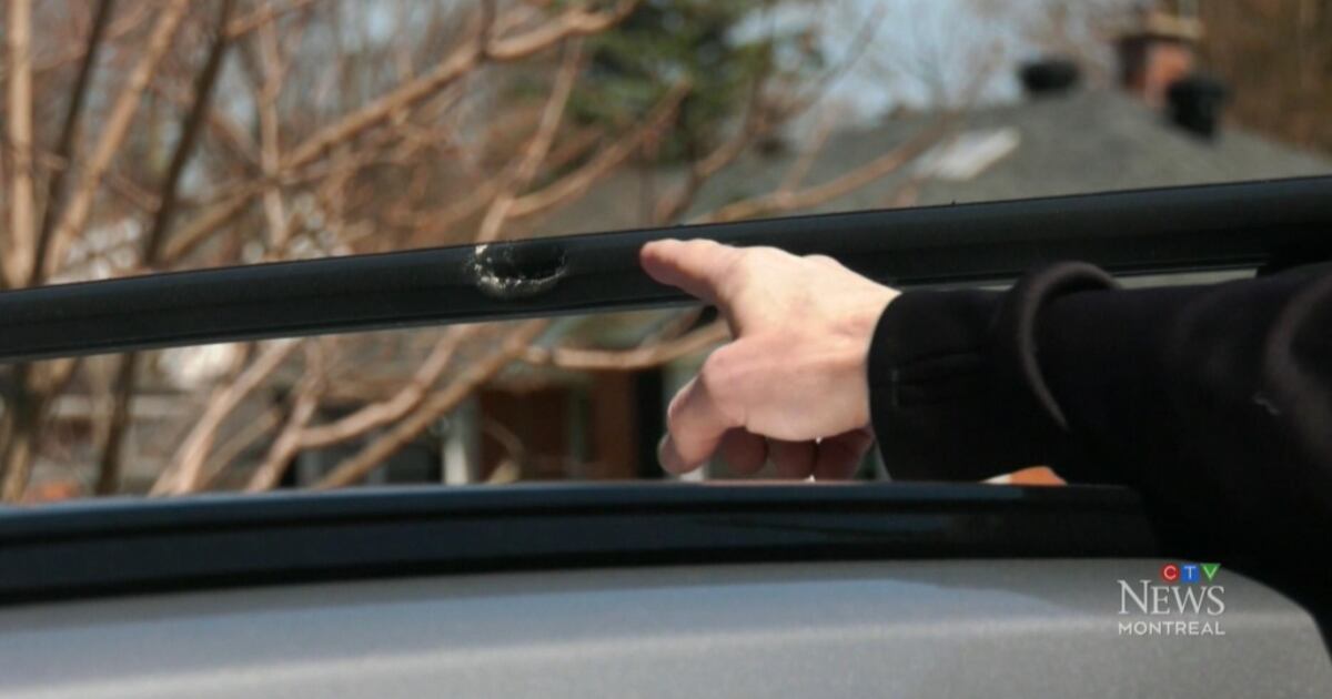 Another Montreal driver says chunk of concrete fell on his car while ...