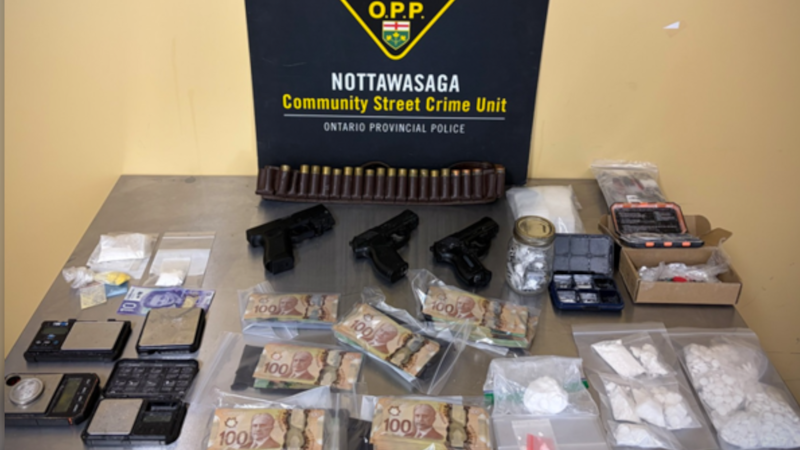 Drug raids lead to two facing trafficking charges in Essa Twp.