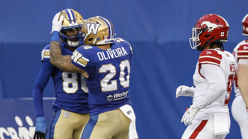 Blue Bombers help their playoff fortunes with 33-28 win over Stampeders