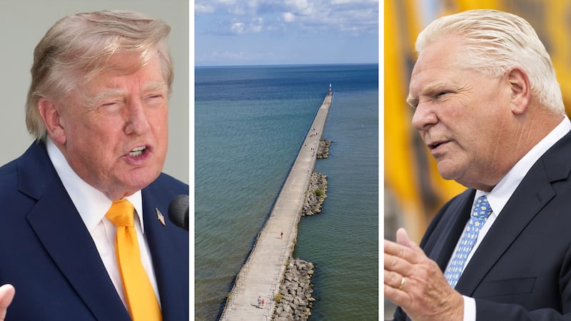 Trump threatens to change name of Lake Ontario amid ongoing trade dispute