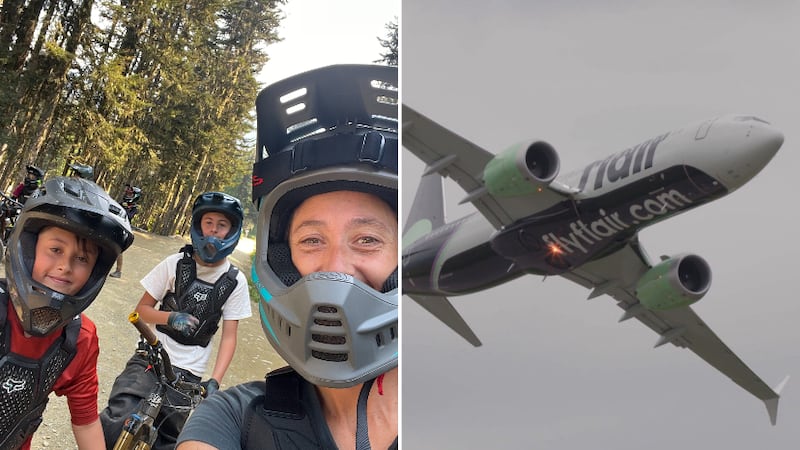 ‘I was angry’: Ontario mom says her family was charged $358 to fly with mountain bike helmets