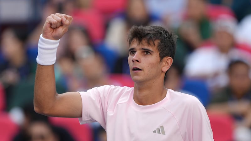 Rising Spanish tennis star handed code violation for swearing at ballboy