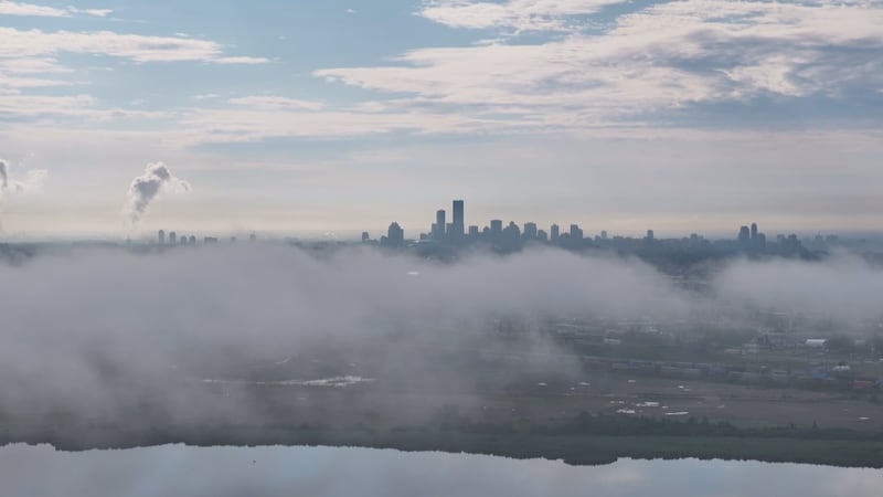 What does the unusually humid weather mean for Edmontonians?