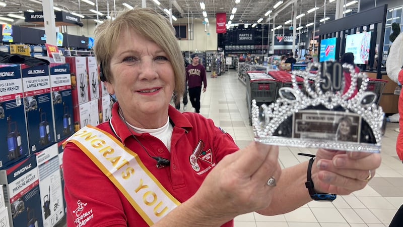 Cape Breton woman honoured for 50 years of service at Canadian Tire store