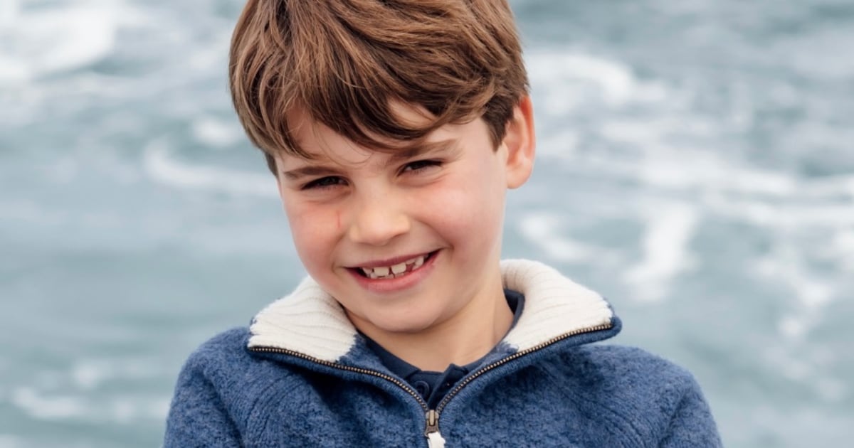 Prince Louis 8th birthday portrait